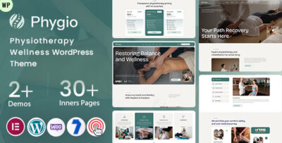 Phygio - Physiotherapy Wellness WordPress Theme