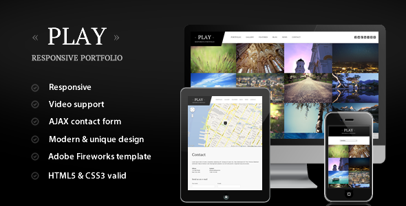 Play - Responsive Portfolio Play - Responsive Portfolio