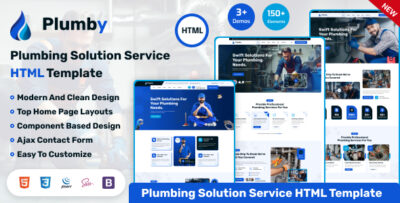 Plumby – Plumbing & Home Services HTML Template