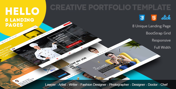 Portfolio Responsive Template Portfolio Responsive Template