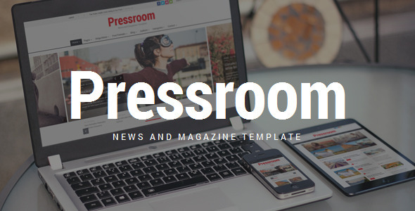 Pressroom - News Magazine Template Pressroom - News Magazine Template