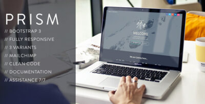 PRISM // Creative Coming Soon Template