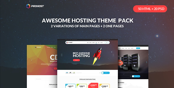 ProHost - Power Pack Hosting HTML Theme ProHost - Power Pack Hosting HTML Theme