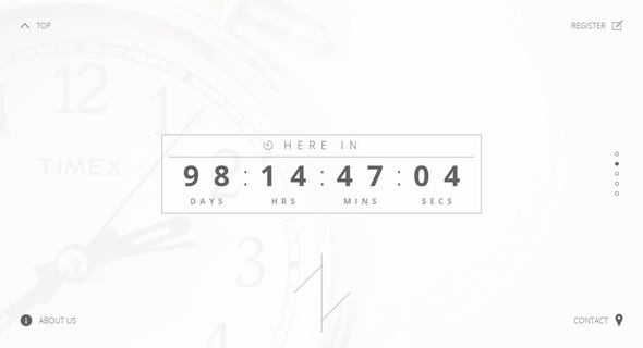 Rapide - Landing Page Coming Soon Template Rapide - Landing Page Coming Soon Template