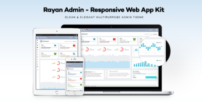 Rayan - Responsive Bootstrap Admin Template