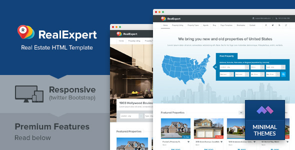 Real Expert - Responsive Real Estate HTML Template Real Expert - Responsive Real Estate HTML Template