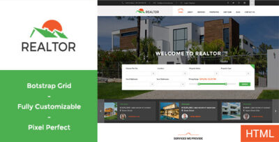 Realtor - Real Estate HTML Template