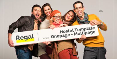 Regal - Hostel Template