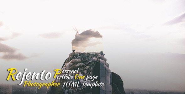 Rejento Photographer - Personal & Portfolio One Page HTML Template Rejento Photographer - Personal & Portfolio One Page HTML Template