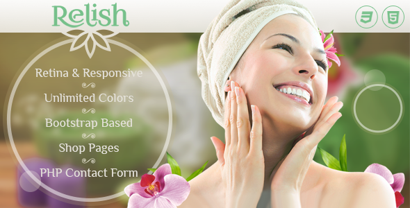 Relish - Spa Salon HTML Template Relish - Spa Salon HTML Template