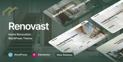 Renovast - Home Renovation & Remodeling Services WordPress Theme