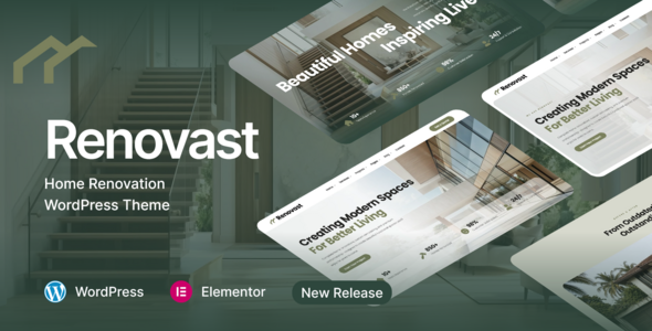 Renovast - Home Renovation & Remodeling Services WordPress Theme Renovast - Home Renovation & Remodeling Services WordPress Theme