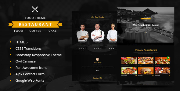 Restaurant | One Page Restaurant HTML5 Theme Restaurant | One Page Restaurant HTML5 Theme