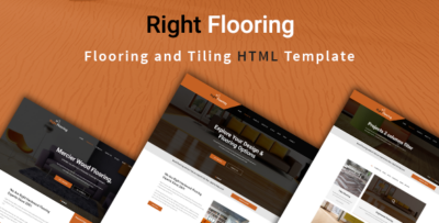 Right Flooring - Flooring, Paving and Tiling Services HTML Template