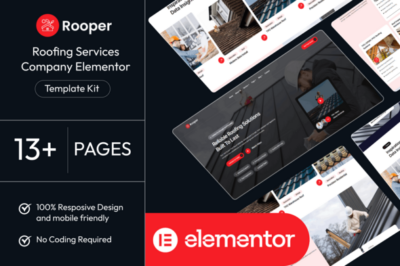 Rooper - Roofing Services Elementor Template Kit