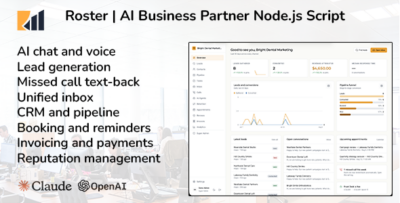 Roster | AI-Powered Business Assistant Node.js Script