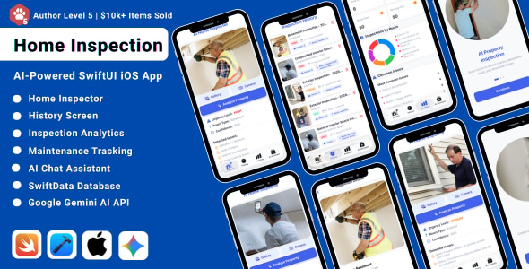 RoveLens | AI Home Inspection and Maintenance Swift iOS Mobile App RoveLens | AI Home Inspection and Maintenance Swift iOS Mobile App