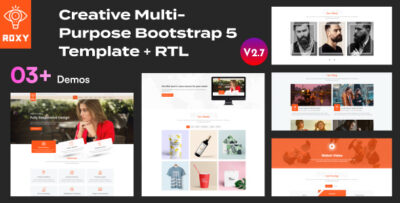 Roxy | Creative Multi-Purpose Bootstrap 5 Template
