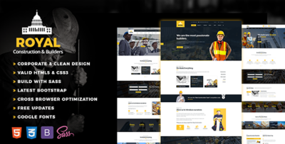 Royal - Construction HTML Template