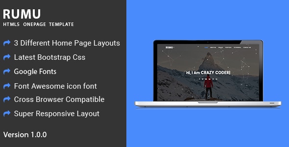 Rumu | Personal Portfolio HTML5 Template Rumu | Personal Portfolio HTML5 Template