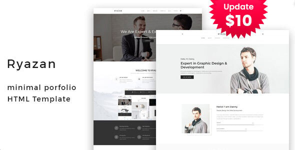 Ryazan - Minimal Portfolio HTML Template Ryazan - Minimal Portfolio HTML Template