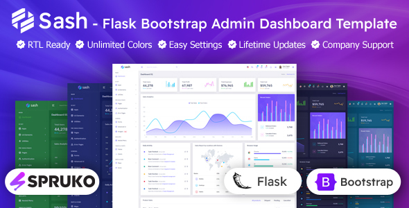 Sash - Flask Bootstrap Admin Panel Template Sash - Flask Bootstrap Admin Panel Template