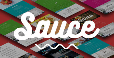 Sauce - Material Design Restaurant & Cafe Template