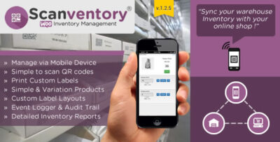 Scanventory - Inventory Manager & Label Generator for WooCommerce