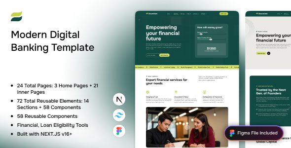 SecureVest - Modern Digital Banking & Financial Services Next.js Template SecureVest - Modern Digital Banking & Financial Services Next.js Template