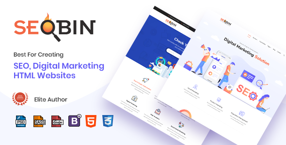 SeoBin | Digital Marketing Agency and SEO HTML Template SeoBin | Digital Marketing Agency and SEO HTML Template