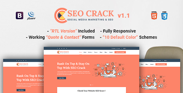 SEOCrack | Responsive SEO and SMM HTML5 Template SEOCrack | Responsive SEO and SMM HTML5 Template