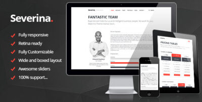 Severina - Responsive Multi-Purpose HTML Template