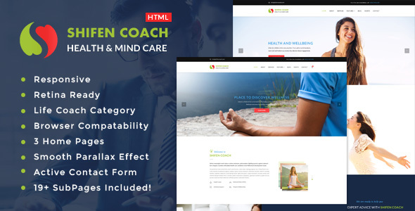 Shifen - Personal Development Coach HTML Template Shifen - Personal Development Coach HTML Template