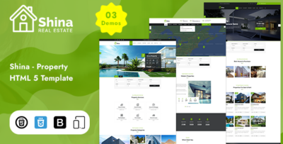 Shina - Property Sale and Rent HTML Template