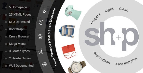 Shop - e-Commerce HTML Template Shop - e-Commerce HTML Template