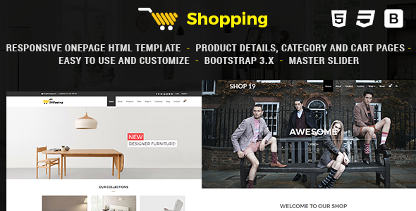 Shop - Responsive eCommerce HTML Template Shop - Responsive eCommerce HTML Template