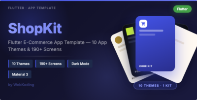 ShopKit | Flutter E-Commerce App Template
