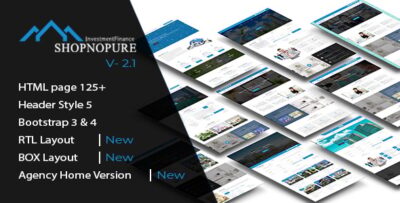 Shopnopuri - Multipurpose HTML5 Template
