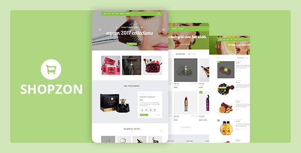 Shopzon - Cosmetic Store HTML Template Shopzon - Cosmetic Store HTML Template