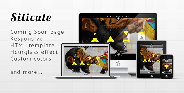 Silicate - Responsive Minimalist Coming Soon HTML Silicate - Responsive Minimalist Coming Soon HTML