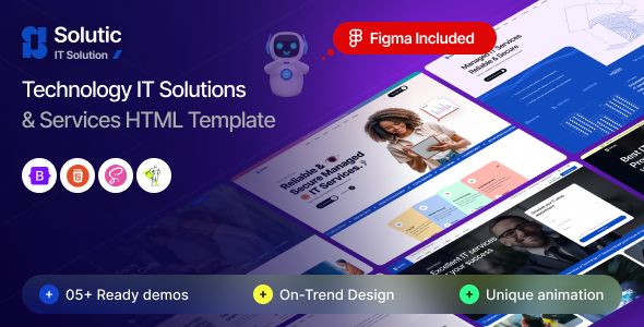 Solutix - IT Solutions and Business Technology HTML Template Solutix - IT Solutions and Business Technology HTML Template
