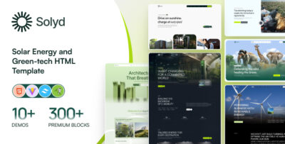 Solyd | Solar Energy & Green-tech HTML Template