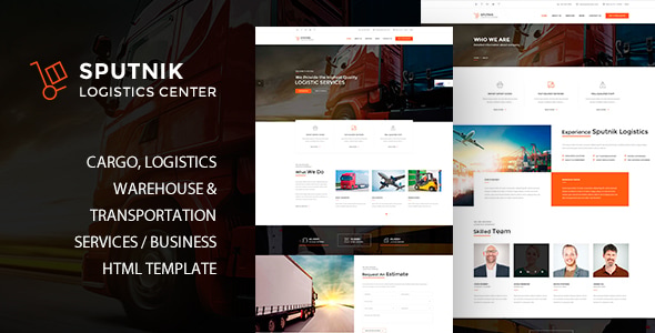 Sputnik Logistics Center HTML Sputnik Logistics Center HTML