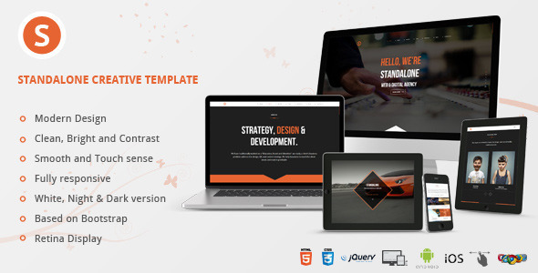 Standalone Creative Portfolio HTML Template Standalone Creative Portfolio HTML Template