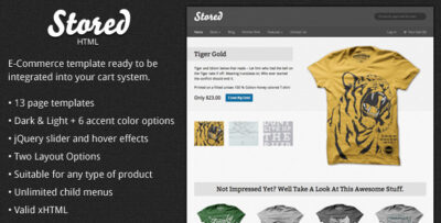 Stored  - HTML Ecommerce Template