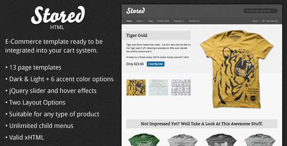 Stored - HTML Ecommerce Template Stored - HTML Ecommerce Template