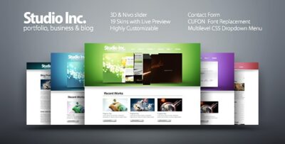 Studio Inc. - portfolio, business & blog