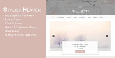 Stylish Heaven - Personal Blog - HTML Template