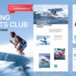 Surge - Surfing Sports Club WordPress Theme