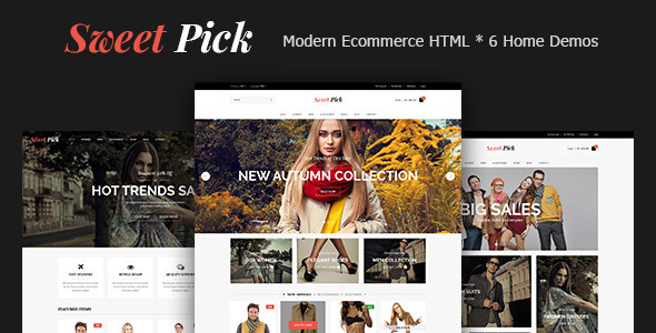 Sweet Pick | Modern E-commerce HTML Template Sweet Pick | Modern E-commerce HTML Template